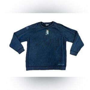 Harley Davidson Crew Sweater Sweatshirt Mens 2XL XXL Black Heavy Biker New